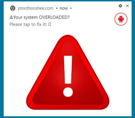 Διαφημίσεις απάτης που εμφανίζονται από ειδοποιήσεις προγράμματος περιήγησης