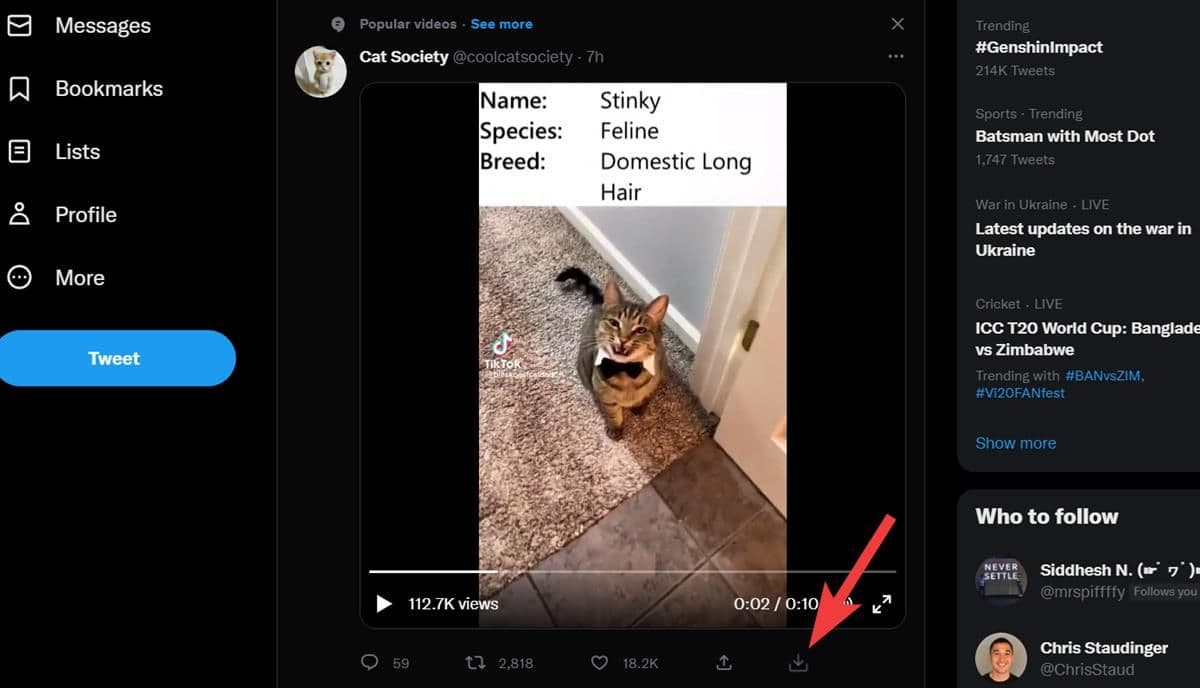 , Πώς να κατεβάσετε βίντεο από μια ανάρτηση, TechWar.gr