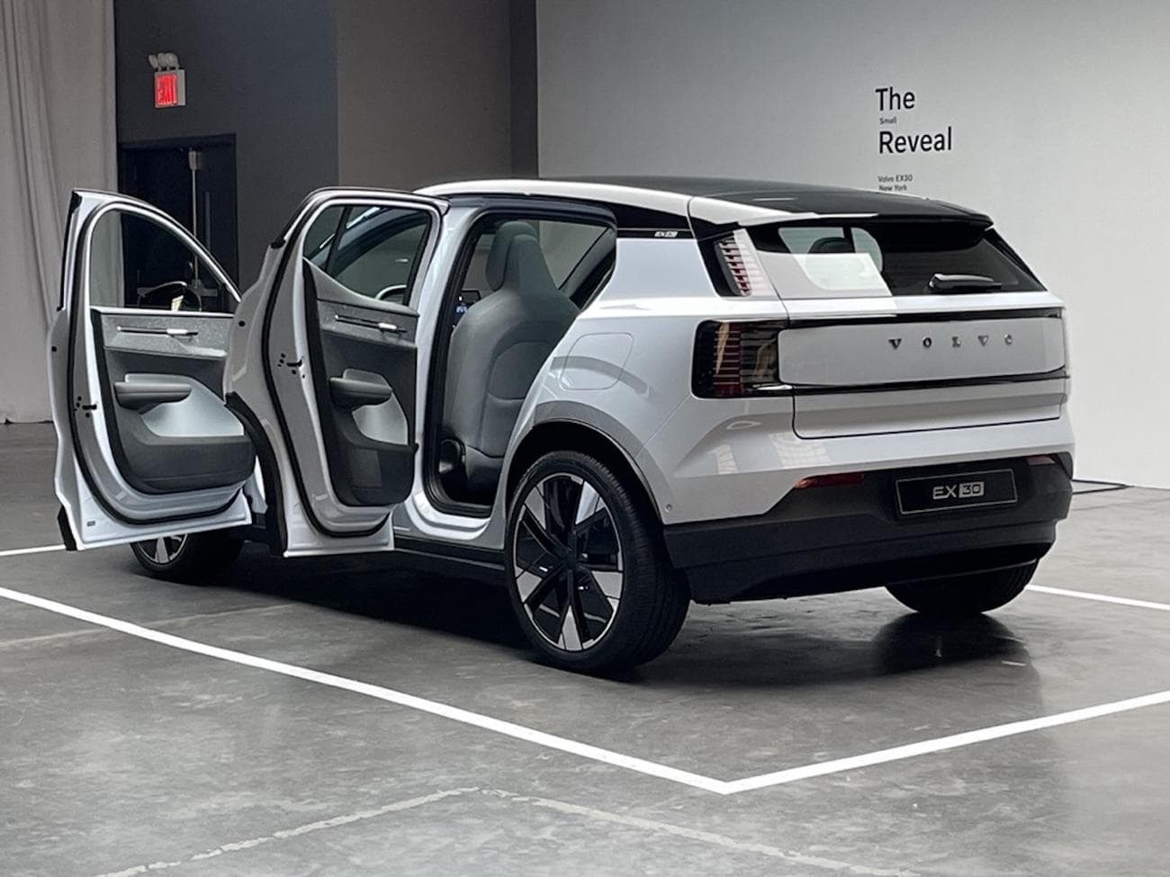 Το ντεμπούτο του volvo ex30 EV 