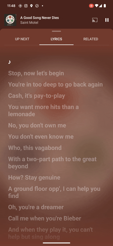 , Το YouTube Music τελικά κυκλοφορεί ζωντανούς στίχους, αλλά δεν λειτουργούν παντού, TechWar.gr