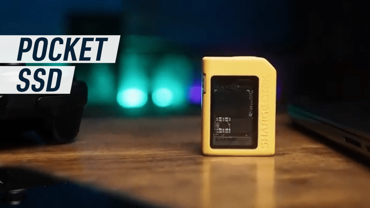 Αυτός ο SSD τσέπης είναι μια συσκευή αποθήκευσης 2 TB στο μέγεθος δύο καπακιών μπουκαλιών