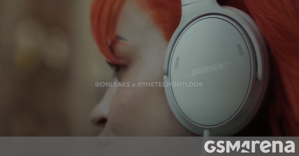 Διαρροή ακουστικών Bose QuietComfort σε βίντεο προώθησης