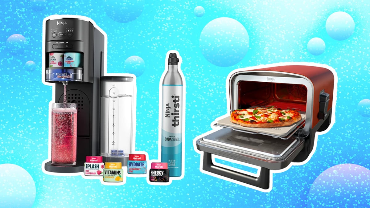 Δώστε φωτιά στις εξωτερικές γιορτές σας με τον φούρνο Woodfire της Ninja και το σύστημα Thirsti Drink
