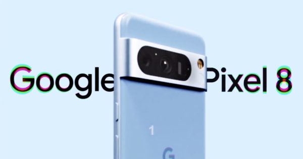 Εδώ είναι ένα Pixel 8 Pro σε μπλε χρώμα που δείχνει τη νέα δυνατότητα ήχου
