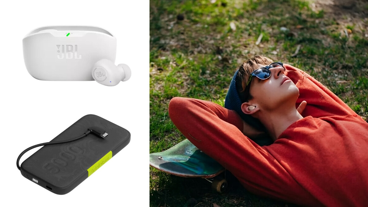 Save a whopping 60% on this JBL Vibe Buds combo that includes a 5000mAh Power Bank