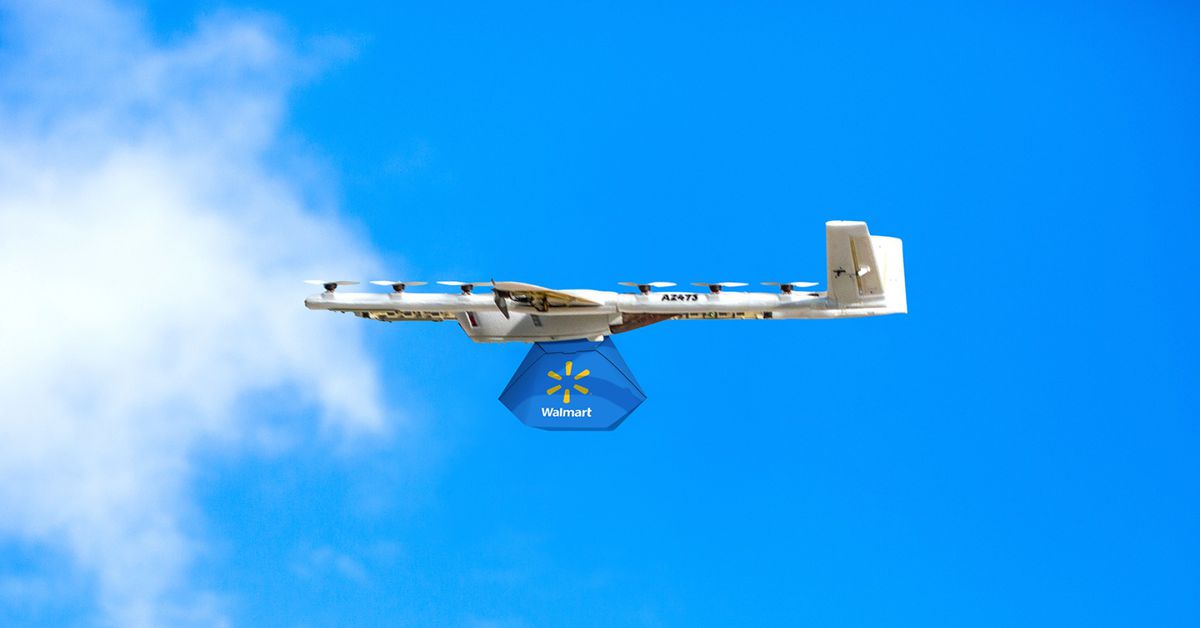 Η Alphabet's Wing συνεργάζεται με τη Walmart για παραδόσεις με drone στο Ντάλας
