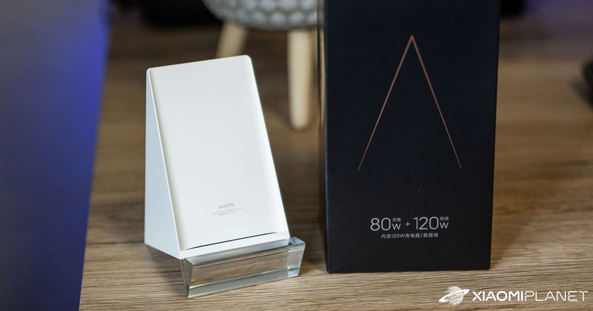 Η ασύρματη βάση φόρτισης Xiaomi Mi 80W είναι ένας υπερσυμπιεστής
