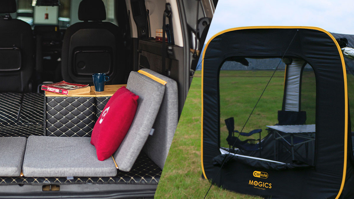 Καλύτερη προσφορά σε εξωτερικούς χώρους: Το Carsule and Mottress προς πώληση για $400
