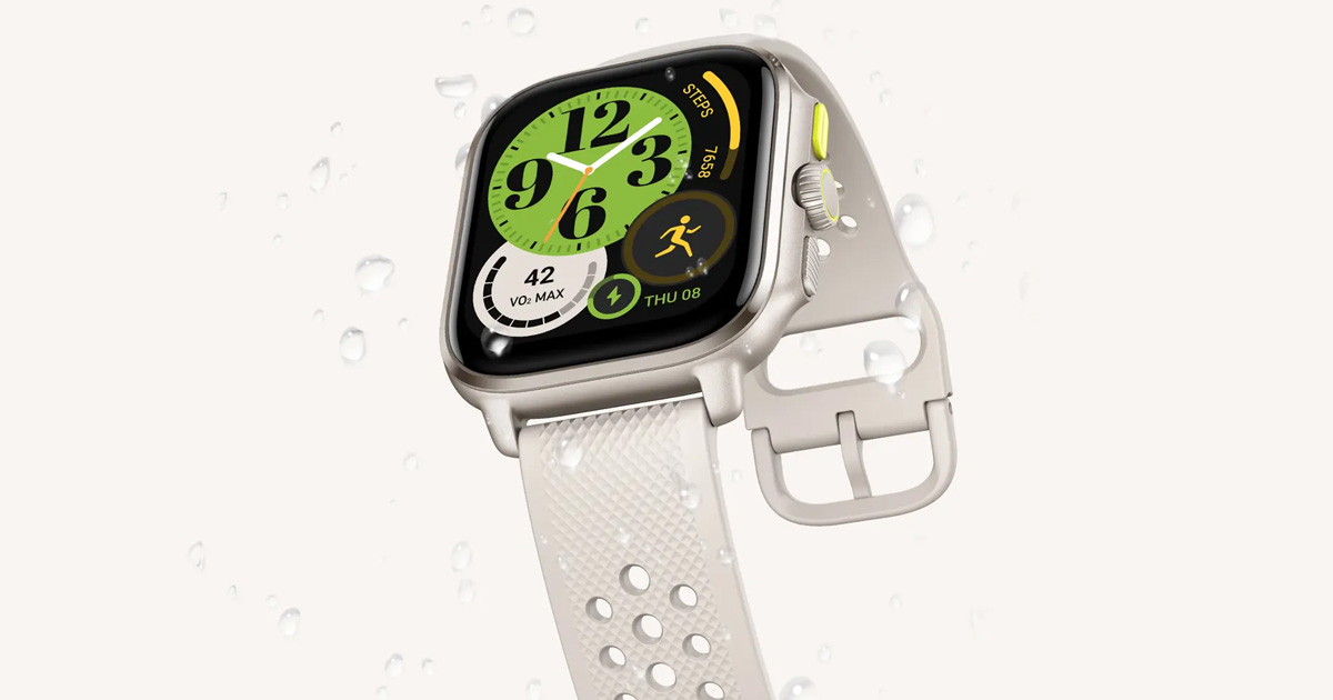 Νέο τετράγωνο ρολόι με οθόνη AMOLED
