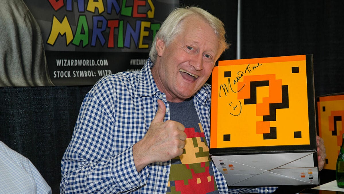 Ο ηθοποιός φωνής του Mario, Charles Martinet, «πίσω» από τον ρόλο του
