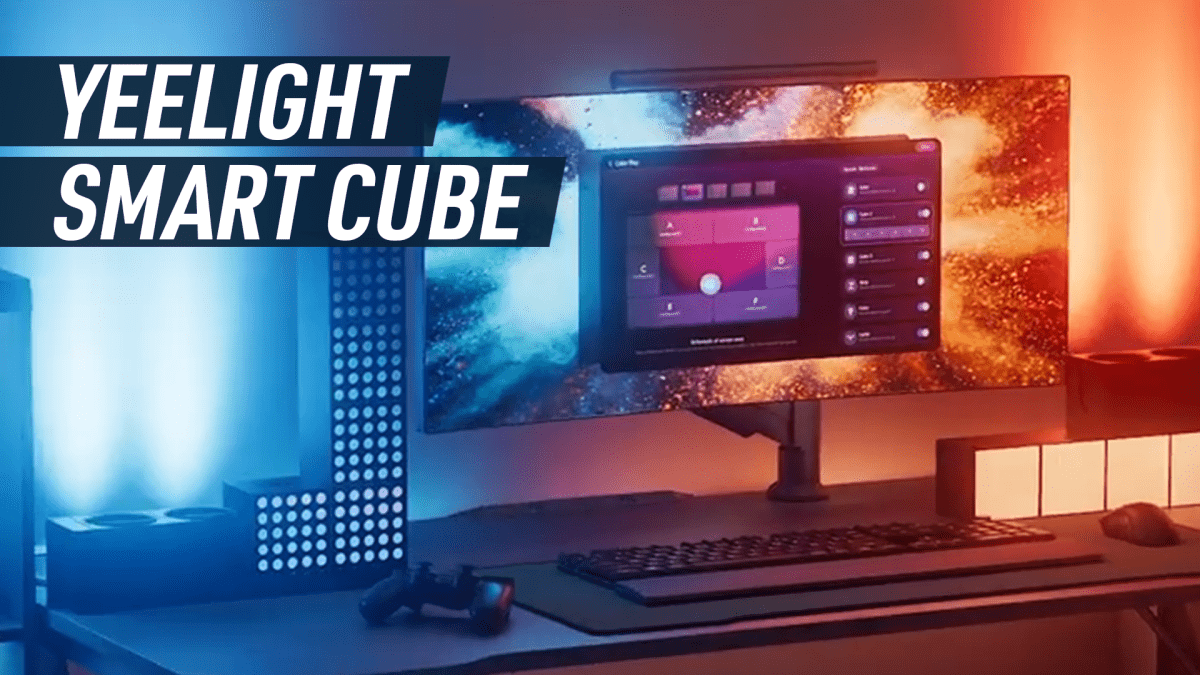 Οι αρθρωτοί κύβοι φωτός Yeelight θα μεταμορφώσουν τον χώρο σας