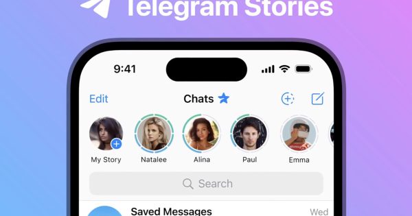 Οι ιστορίες του Telegram φτάνουν για όλους
