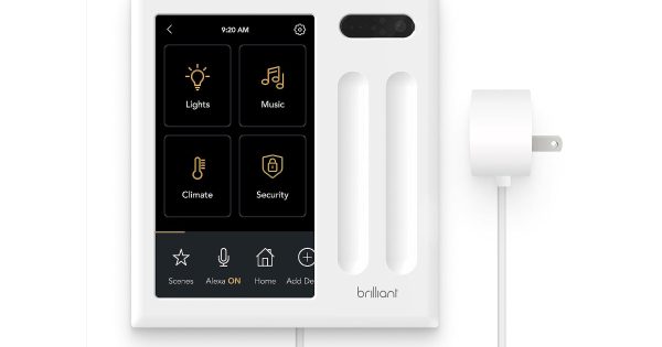 Πίνακας ελέγχου Smart Home της Brilliant, ιδανικό για διαμερίσματα
