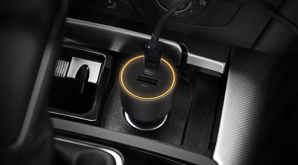 Πραγματικά ισχυρός φορτιστής αυτοκινήτου Xiaomi 100 W με 16,90€ ρεκόρ. Μπορεί επίσης να φορτίσει φορητούς υπολογιστές