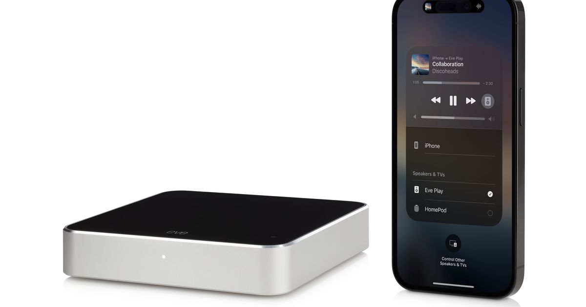 Το Eve Play φέρνει ήχο AirPlay 2 στον εξοπλισμό Hi-Fi σας αυτόν τον Νοέμβριο
