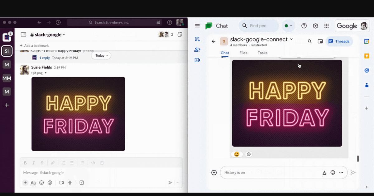 Το Google Chat παίζει τώρα όμορφα με το Slack και το Microsoft Teams