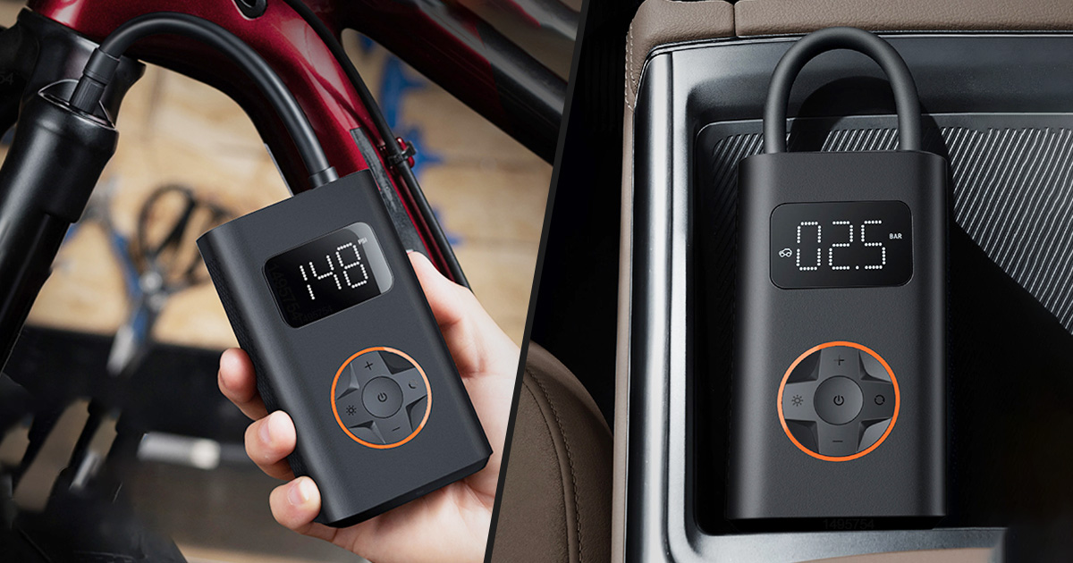 Το Qicycle Electric Air Inflator N2 είναι ένας νέος συμπιεστής από το οικοσύστημα της Xiaomi
