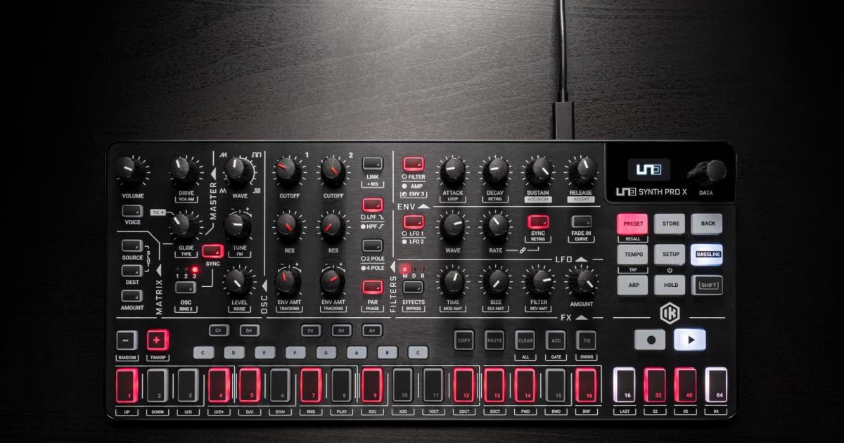 Το Uno Synth Pro X προσφέρει σχεδιασμό ήχου υψηλής ποιότητας σε φορητή συσκευασία
