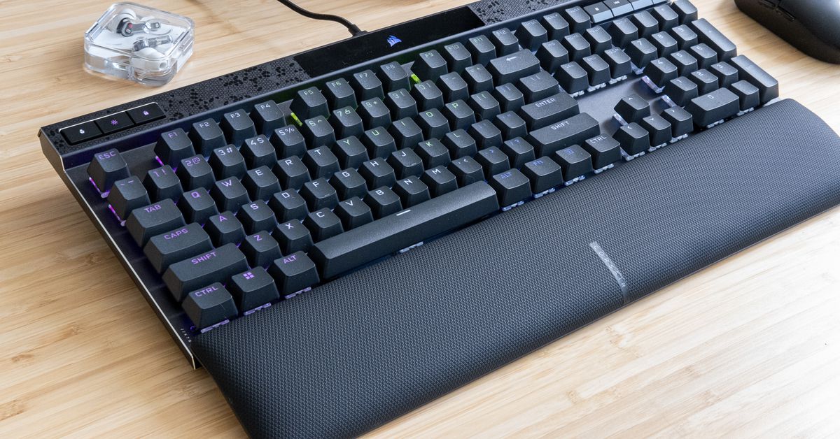 Το τελευταίο πληκτρολόγιο της Corsair είναι το πρώτο της με μαγνητικούς διακόπτες εφέ Hall
