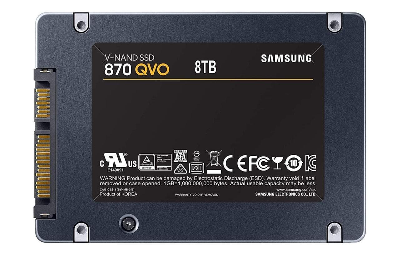 , Προσφορές στο Ηνωμένο Βασίλειο: Εξοικονομήστε έως και 40% σε SSD 4TB 8TB Samsung 870 QVO σήμερα μόνο στο Amazon, TechWar.gr