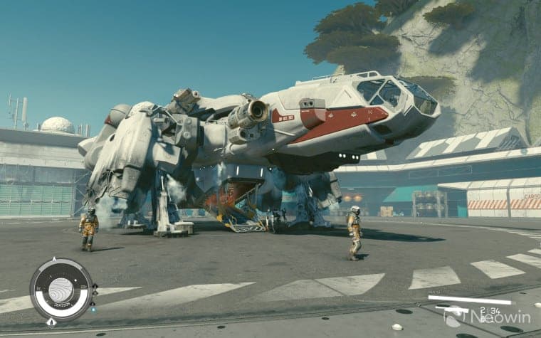 Starfield ship screenshot