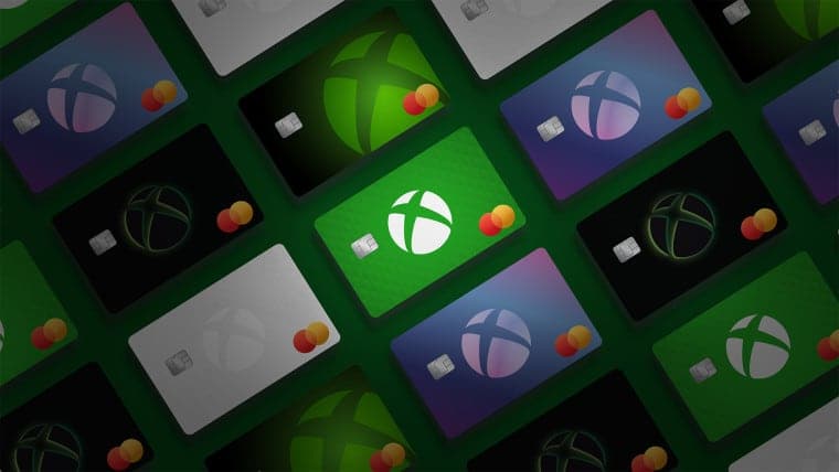 Microsoft xbox mastercard