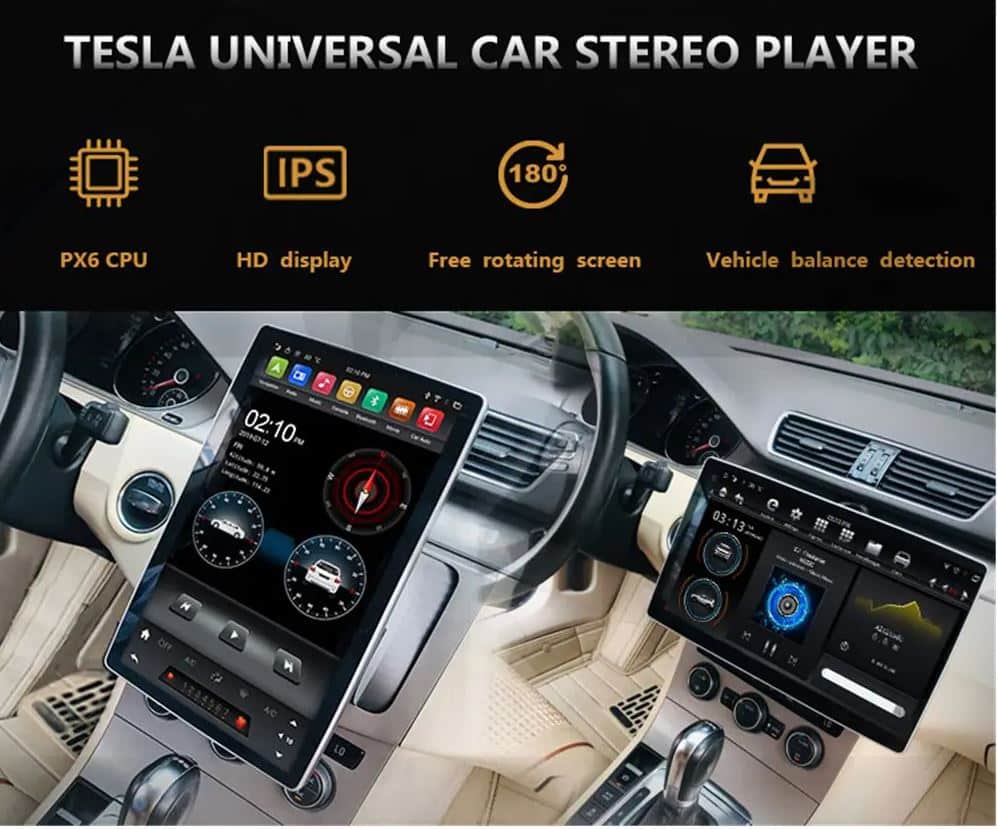 [#Ιστορικός_ΠΑΤΟΣ , 5 τελευταία κομμάτια] PX6 12.8″ : Μια εντυπωσιακή Multimedia πηγή για το αυτοκίνητο σας, με περιστρεφόμενη οθόνη 12.8″, 4GB RAM και Android 8!