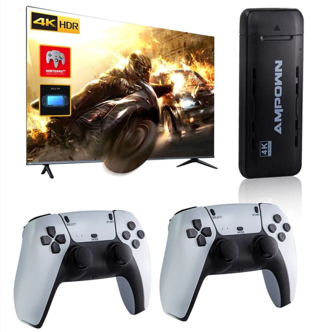 [#Ιστορικό_Χαμηλό] Ampown U9 : Ένα ικανότατο Emulator Stick, με Amlogic S905X3, 10.000+ παιχνίδια και 2 ασύρματα χειριστήρια, στα 55€!