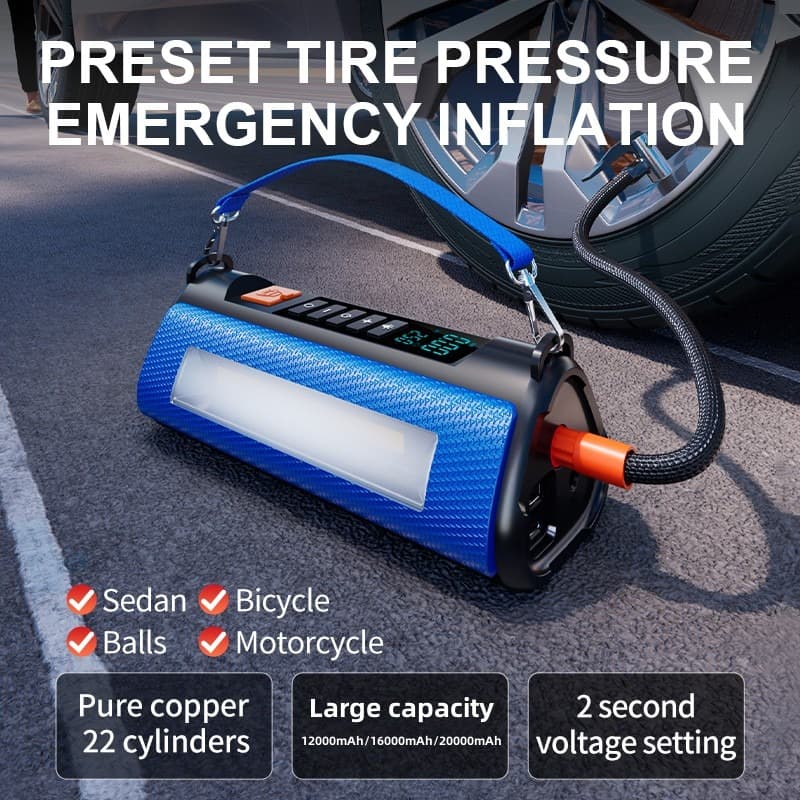 , [#Ιστορικός_ΠΑΤΟΣ] Jump Starter, φορητή τρόμπα, Power bank και φακός απο την Blitzwolf, σε ένα Gadget απαραίτητο για το αυτοκίνητο., TechWar.gr