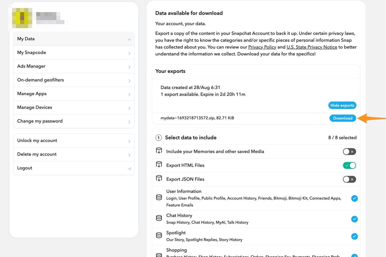 , Πώς να διαγράψετε το Snapchat για πάντα, TechWar.gr