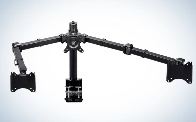 Monoprice Essential Triple Monitor Articulating Arm Desk Mount