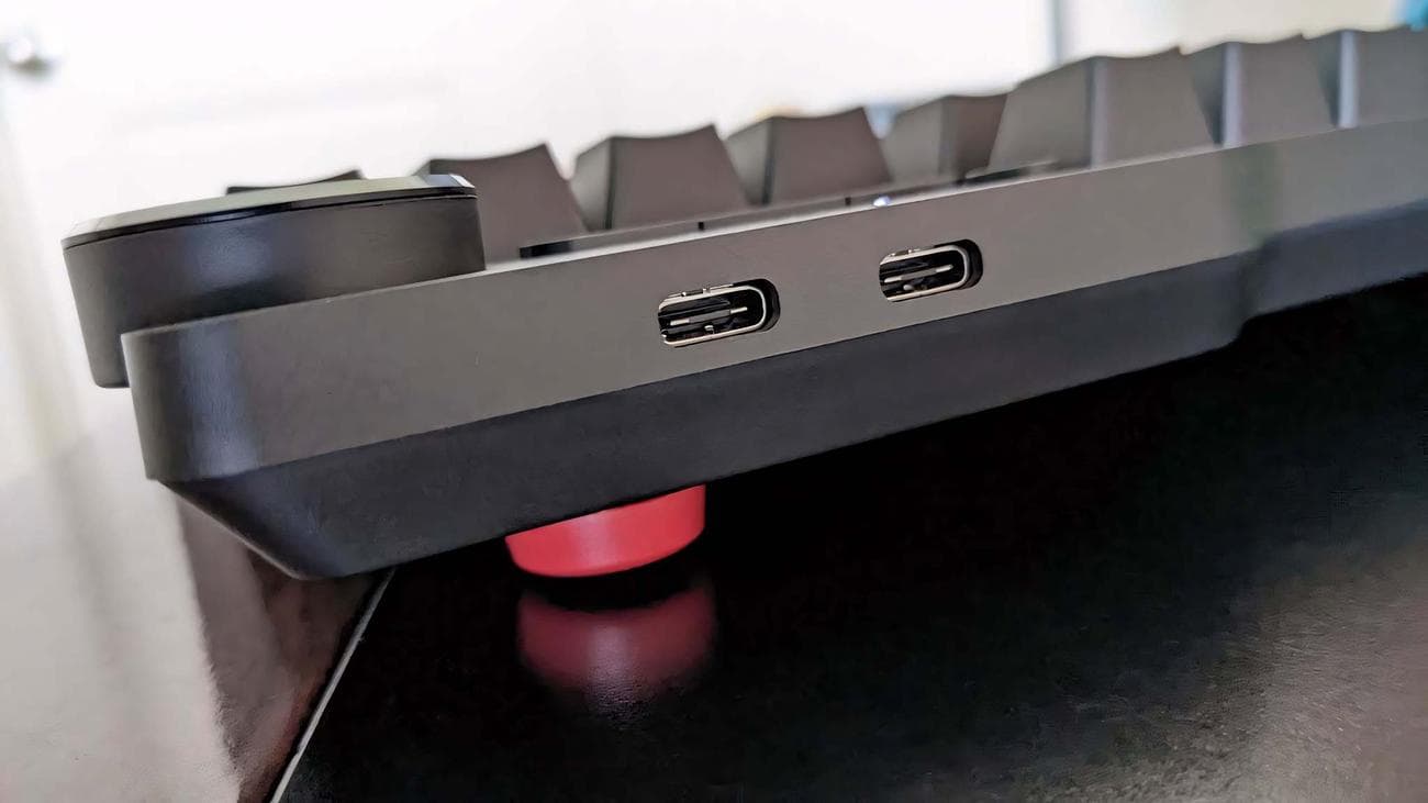 Das Keyboard 6 επαγγελματικές θύρες USB-C.