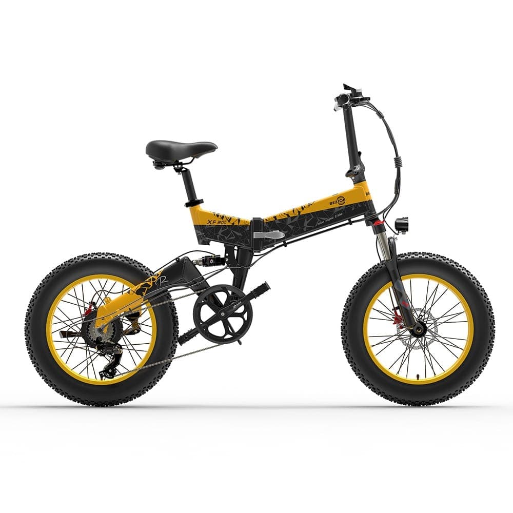 Bezior XF200 : Foldable Fatbike με μοτέρ 1000W, αυτονομία 130 χιλιομέτρων, αναρτήσεις και υδραυλικά δισκόφρενα