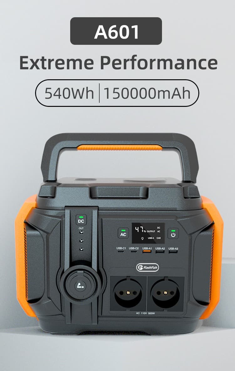 , [Απίστευτη τιμή] Power Station FlashFish A601 με παροχή 600W ΚΑΙ Solar Panel 100W με 110.7€!!, TechWar.gr