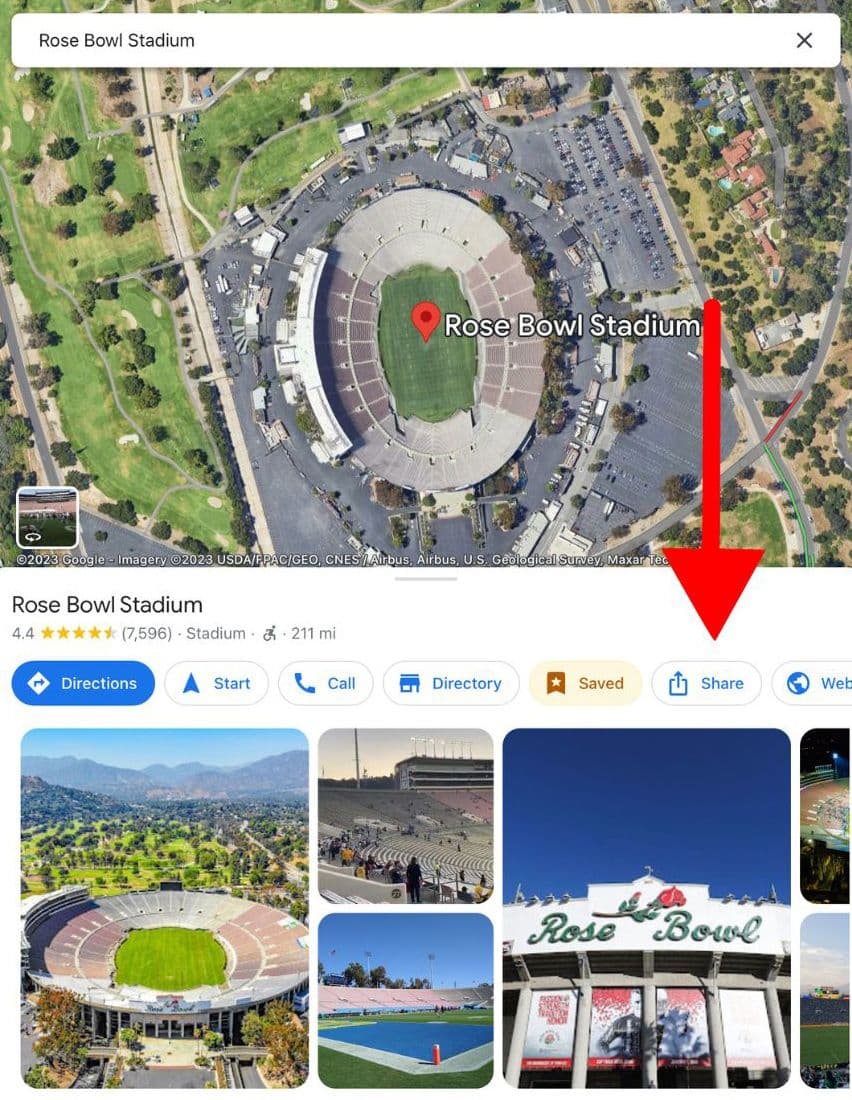 Εφαρμογή Χαρτών Google με Υποδεικνυόμενη Κοινή χρήση τοποθεσίας