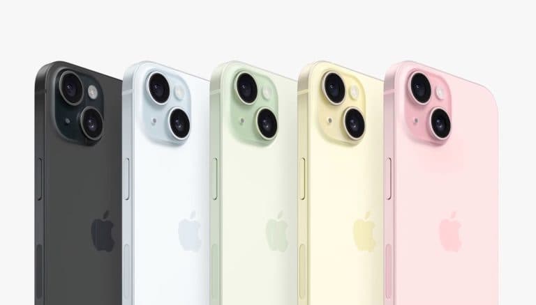 iPhone 15 Χρώματα