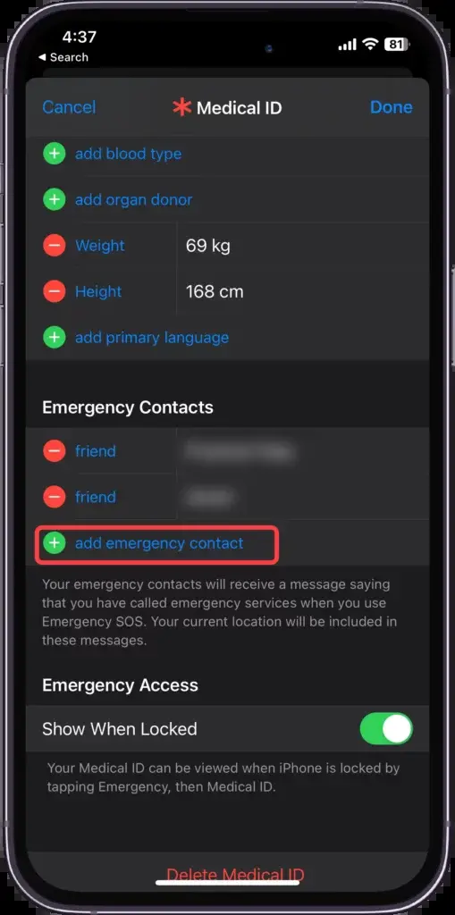 , Πώς να αποκτήσετε πρόσβαση στην ιατρική ταυτότητα σε κλειδωμένο iPhone;, TechWar.gr