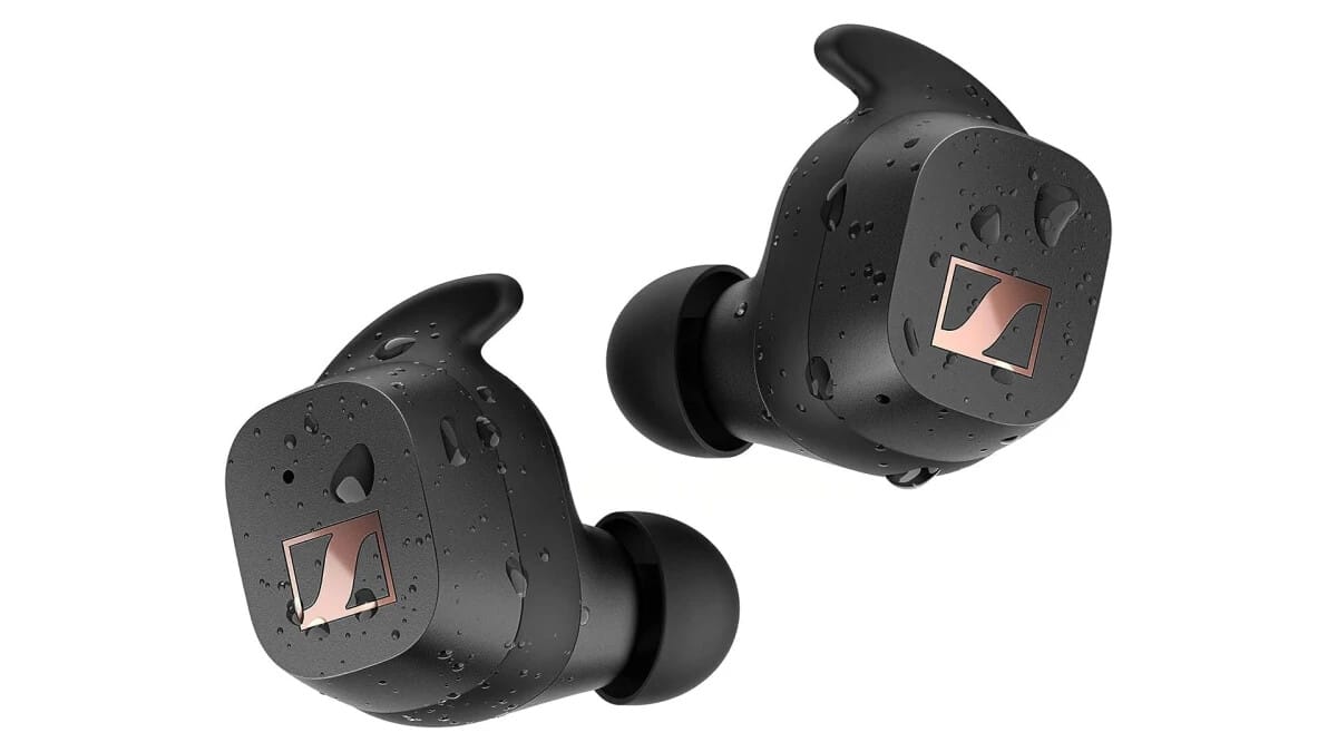Get a pair of Sennheiser's Sport True workout earbuds for less and beat your records in style with g