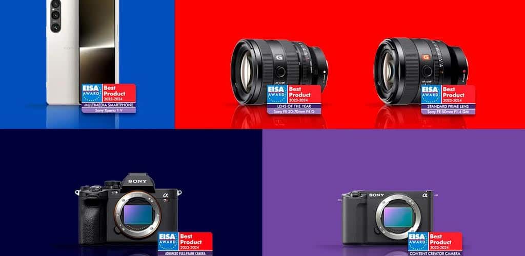 Η Sony επιτυγχάνει πέντε διακρίσεις στα βραβεία EISA 2023 με τα προϊόντα της, συμπεριλαμβανόμενων των Xperia 1 V και Alpha 7R V