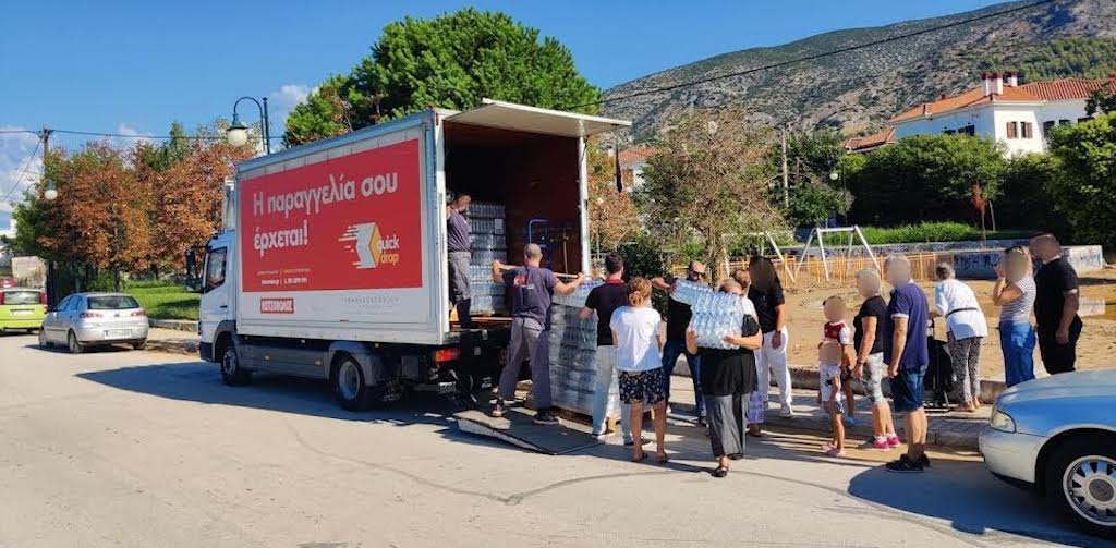 Η Κωτσόβολος δίπλα στους πληγέντες της Θεσσαλίας