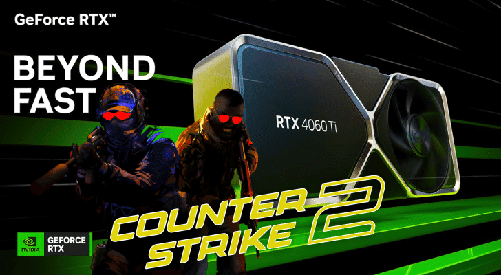 Οι GPU της NVIDIA GeForce RTX 40 προσφέρουν πάνω από 500 FPS σε Counter-Strike 2, 35% χαμηλότερες καθυστερήσεις με Reflex
