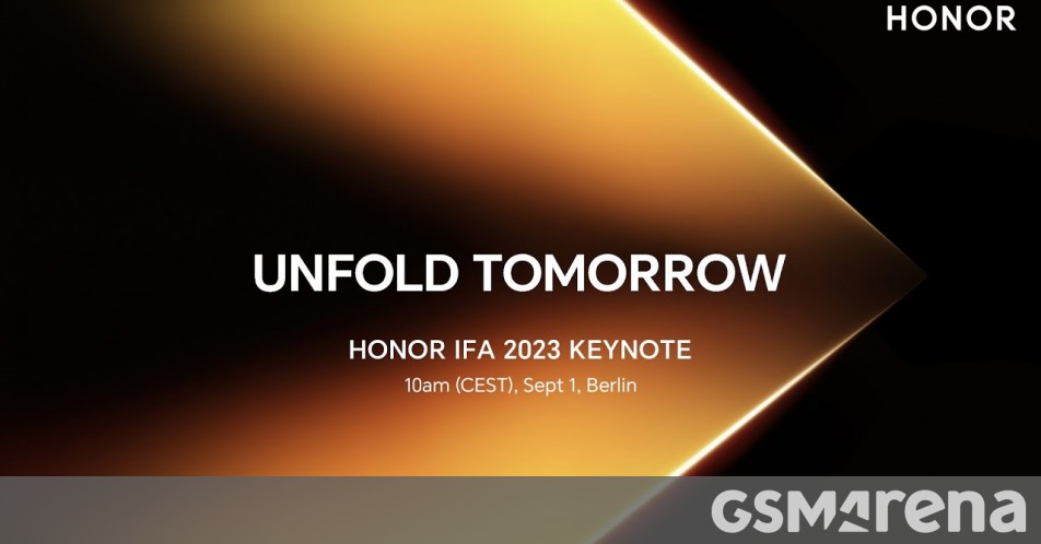 Παρακολουθήστε ζωντανά την κεντρική ομιλία του Honor IFA 2023
