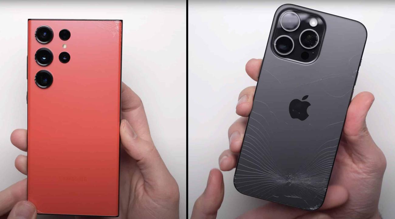 Το πιο αδύναμο κέλυφος τιτανίου του iPhone 15 Pro Max δεν μπορεί να αντισταθεί στο Galaxy S23 Ultra σε μια σειρά νέων δοκιμών πτώσης
