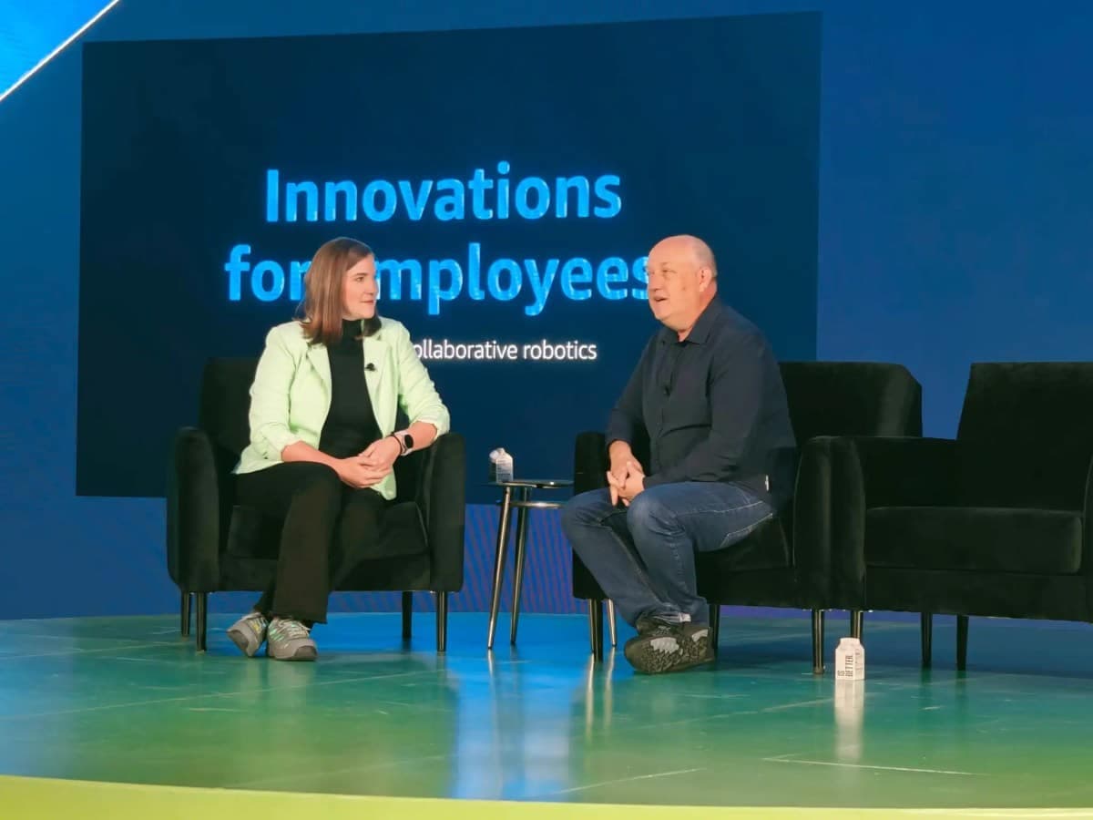Amazon's Tye Brady discusses generative AI, humanoid robots and mobile manipulation