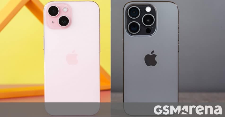 Apple iPhone 15 vs. Apple iPhone 15 Pro