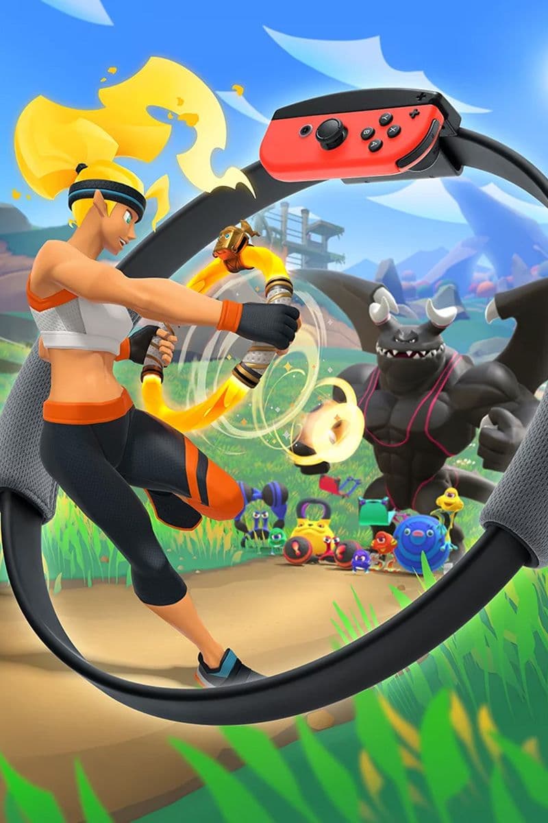 Ring Fit Adventure game