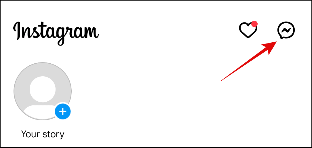 πατήστε το εικονίδιο μηνυμάτων στην επάνω δεξιά γωνία