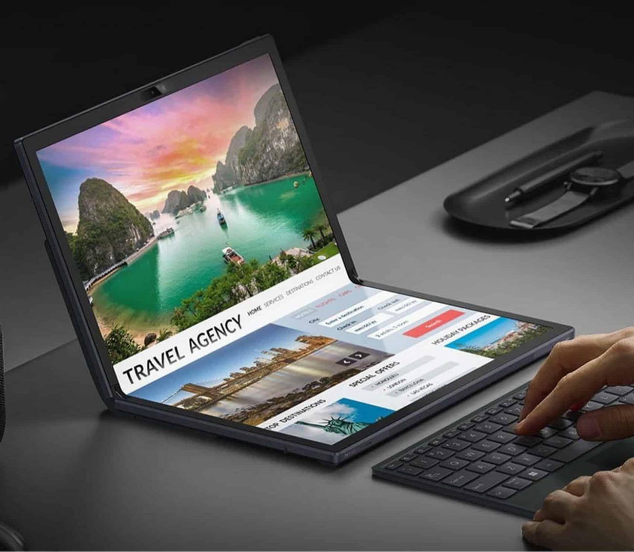 Η Samsung φαίνεται να δοκιμάζει μηχανισμό αναδίπλωσης χωρίς κενό για το foldable laptop της