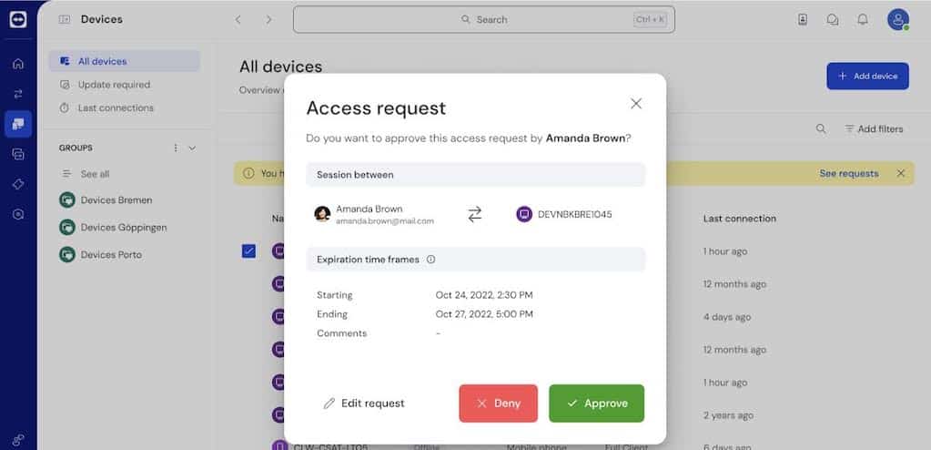 Η TeamViewer προσθέτει πρόσθετα χαρακτηριστικά ασφάλειας και παραγωγικότητας στη λύση Enterprise Connectivity, TeamViewer Tensor, στην τελευταία σημαντική αναβάθμιση
