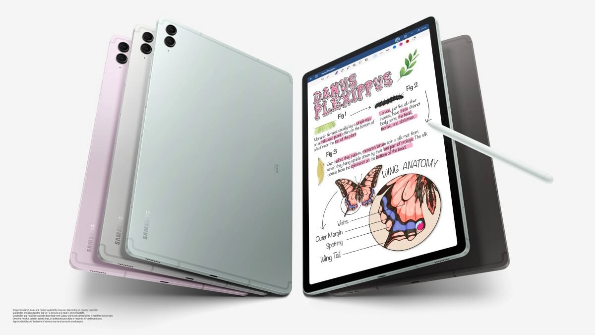 Samsung’s Galaxy Tab S9 FE series is now official and ready for you to get creative